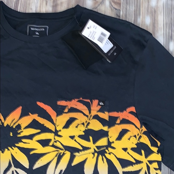 Quiksilver men’s choppa T-shirt with print - Picture 3 of 3